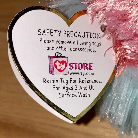 TY Beanie Babies 10th Anniversary Turkey Plush Toy - Picture 8 of 10